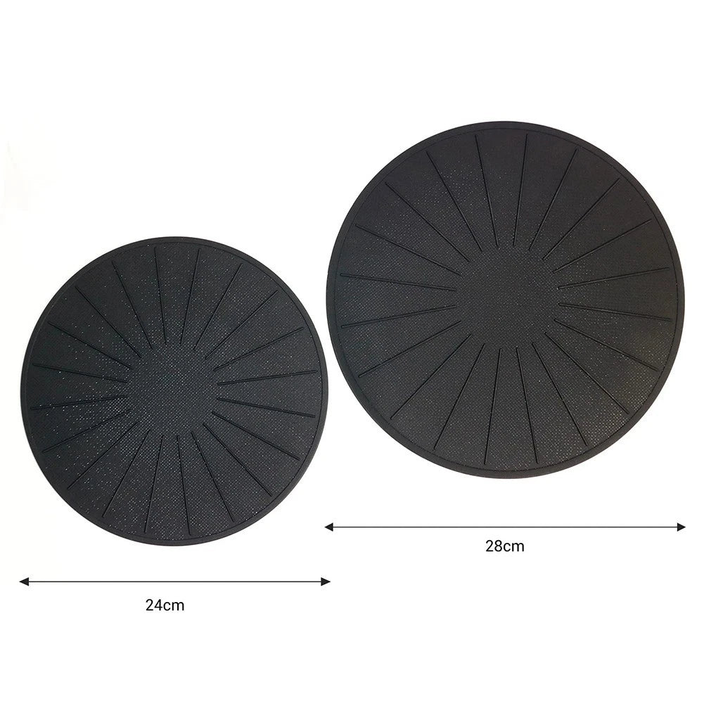 Cooktop Protection Mat for Induction Stoves (28x28x2cm) Non-Slip