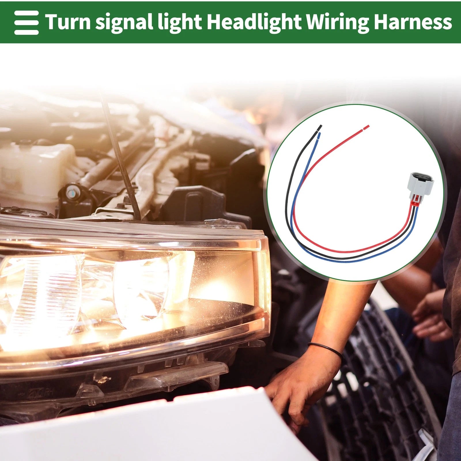 Headlight Wiring Harness Assembly for Dodge Dart (2013–2016)