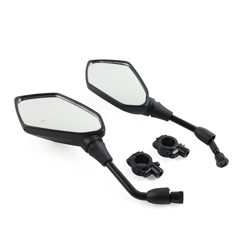 7/8" Motorcycle Rear View Side Mirrors for Suzuki Honda ATV