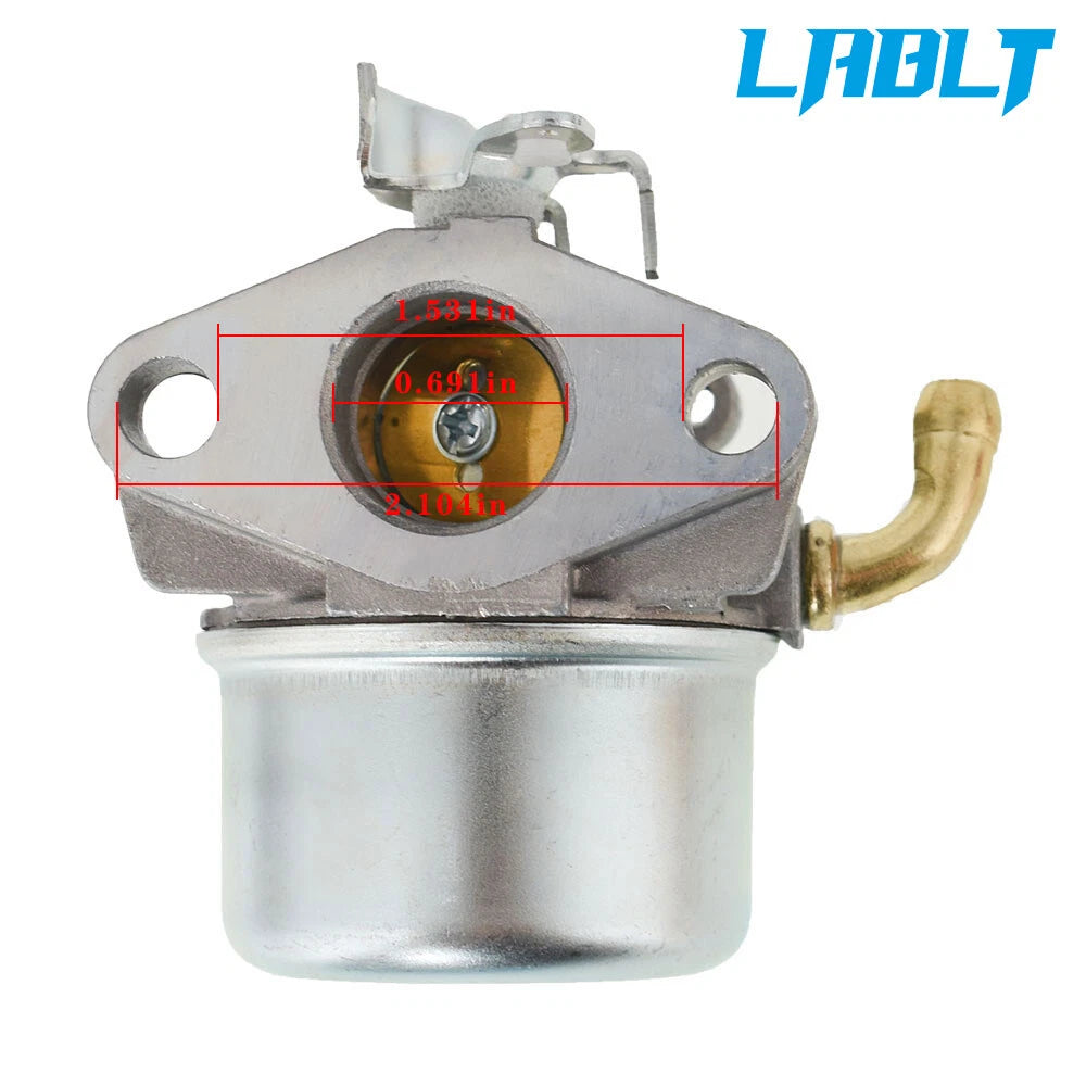Carburetor Kit for Craftsman Tiller B & S Intek 190 206 (120202)