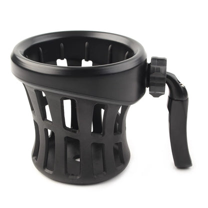 Handlebar Cup Holder for Harley (Universal, Matte Black)