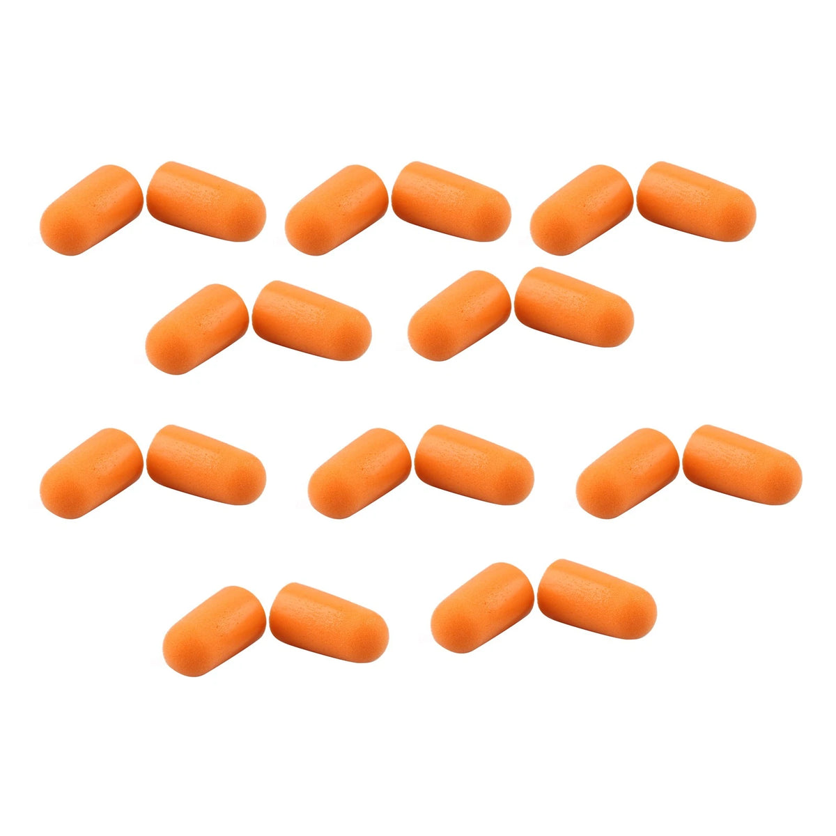 10 Pair Foam Earplugs Noise Reducer Disposable Ear Plugs