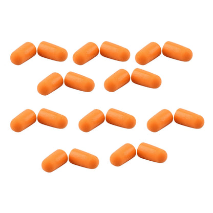 10 Pair Foam Earplugs Noise Reducer Disposable Ear Plugs