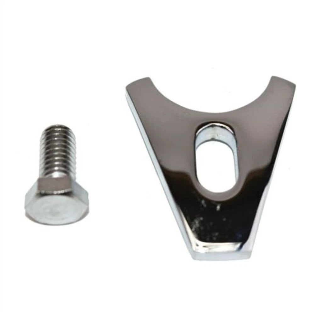 Distributor Clamp Hold Down Chrome for Chevy SBC BBC (Small/Big/Block)