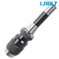 Keyless Drill Chuck JT6 for LABLT R8 Shank Adapter (1/32"-5/8")