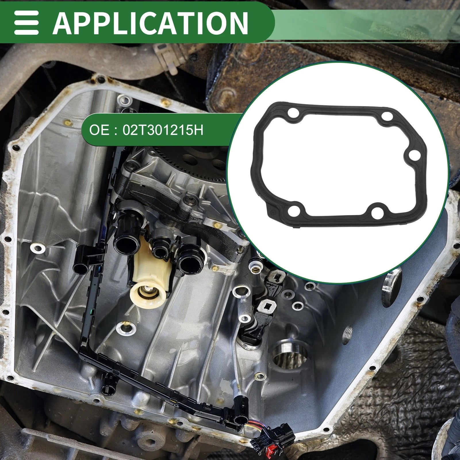 Oil Pan Gasket Replacement for Audi A1 (2010–2015) Audi A2 (2000–2005)