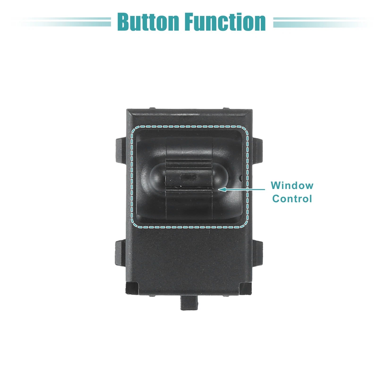 Power Window Switch Right Replacement for Dodge Ram 1500 Jeep Cherokee (2011–2021)