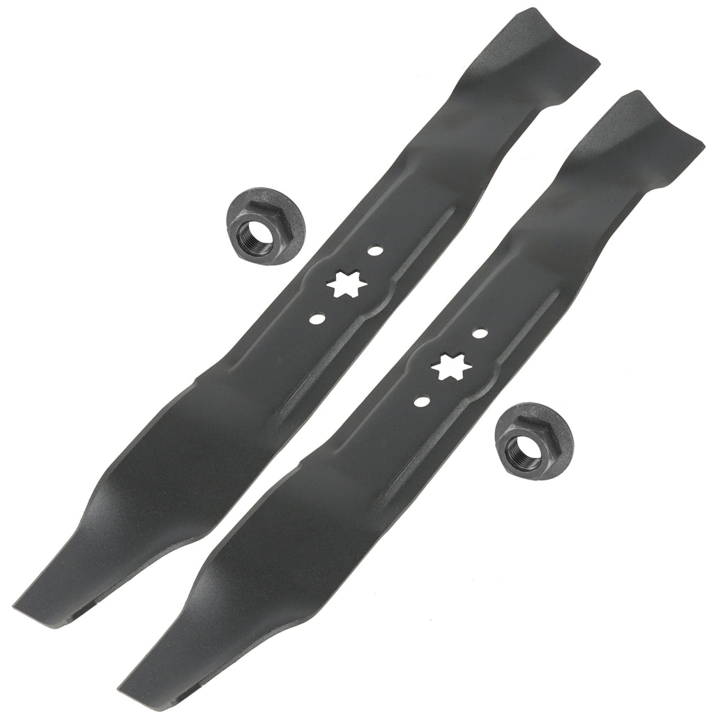 42 Inch Deck Blades Kit with Nuts for Cub Cadet MTD (2005–2015)