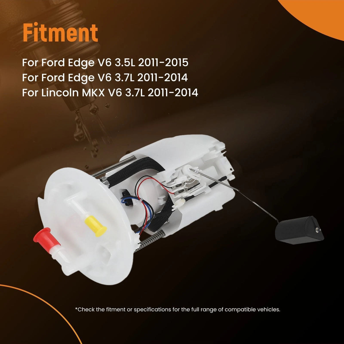 Fuel Pump Module Assembly for Ford Edge Lincoln MKX (2011–2014) DT4Z9H307A
