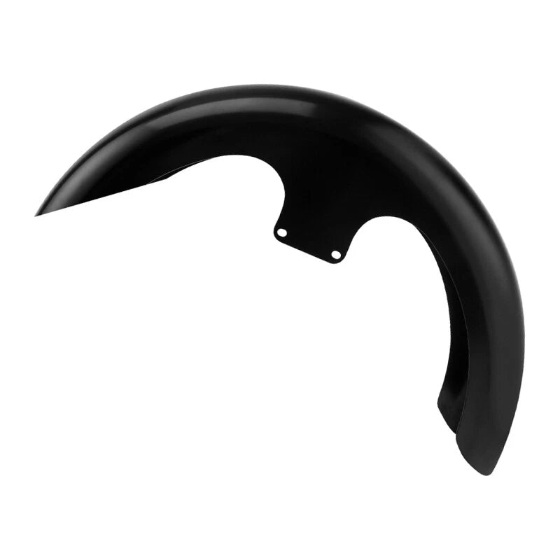 23" Unpainted Black Front Fender for Harley Road Glide (2000–2013)