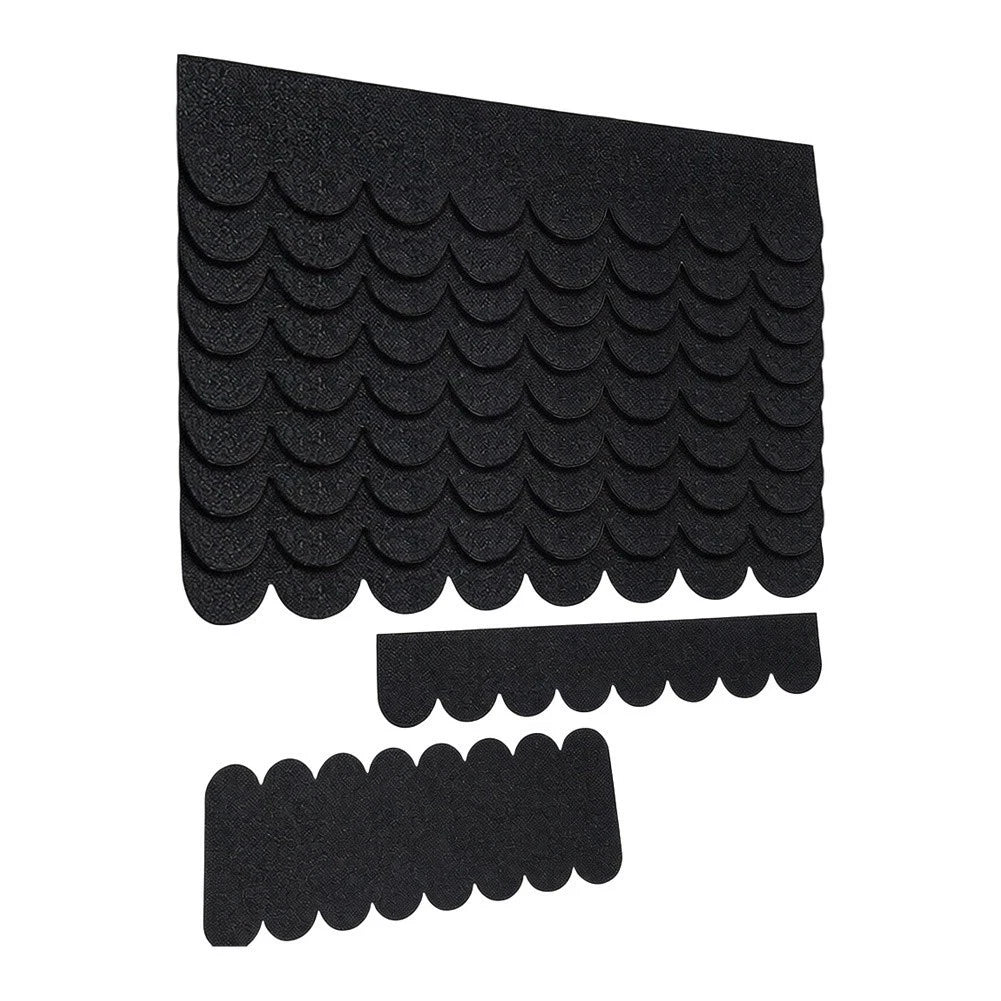 32 pc Roof Shingles for Nesting Boxes (Peel-and-Stick, Thick Felt)