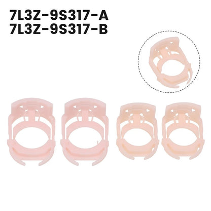 Fuel Line Retaining Clip Set for Ford F 150 2004 2008 2 Clips Per Size