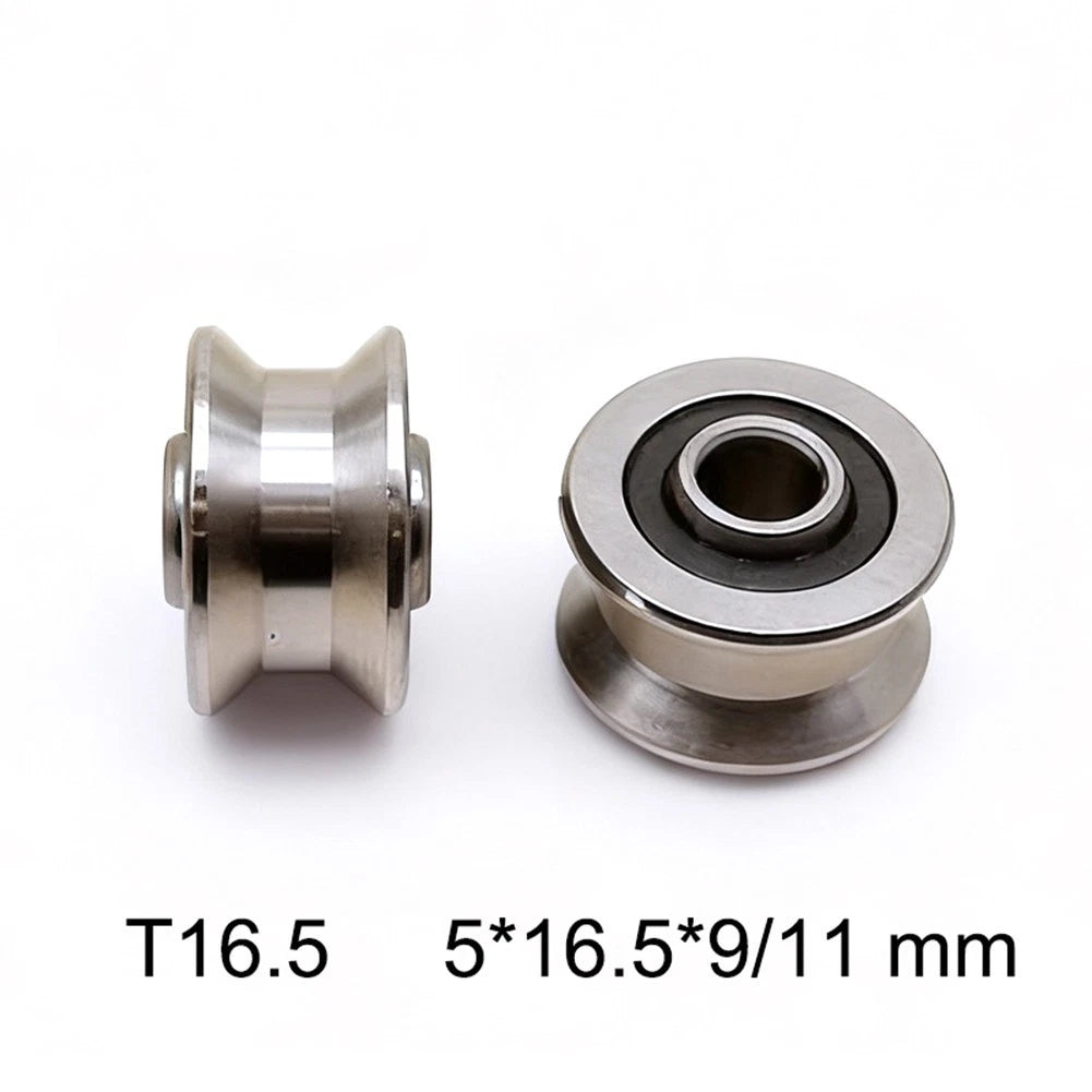 T16 Sliding Rollers Bearing Track Pulley for Power Tools
