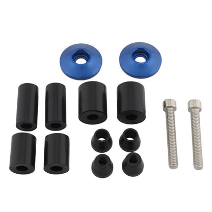 Handlebar End Caps for Motorcycle Dirt Bike 7/8" (Universal) - Blue