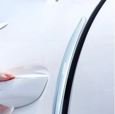 Silicone Car Door Strip for Weatherproof Protection (Clear)