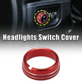 Headlights Switch Button Knob Ring Trim Cover for Dodge Ram (2010–2017)