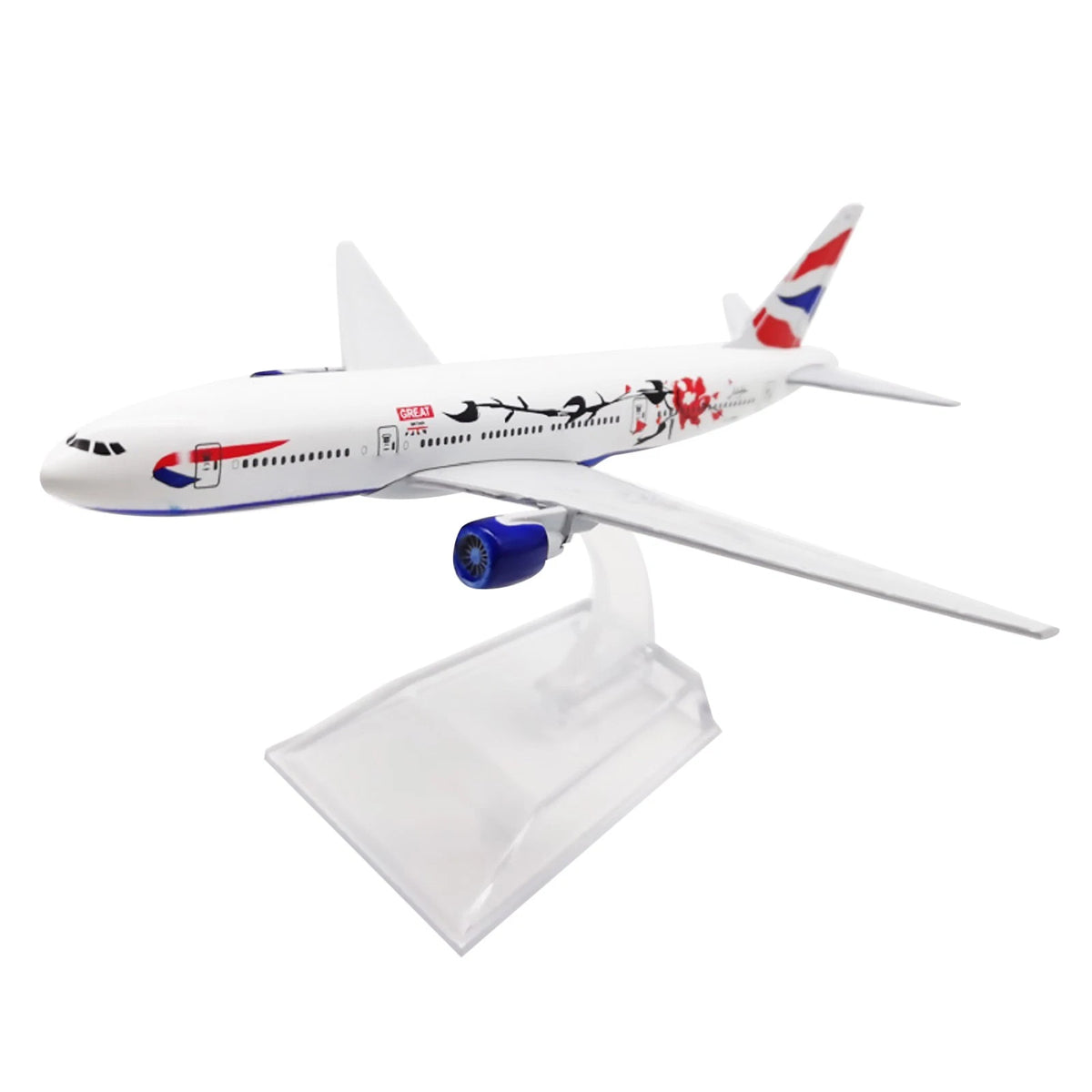 Alloy Aircraft Model Display for Airbus 777 (B777)