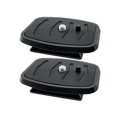2Pcs Quick Release Plate Replaces For Digital Camera Tripod Screw Adapter Mount