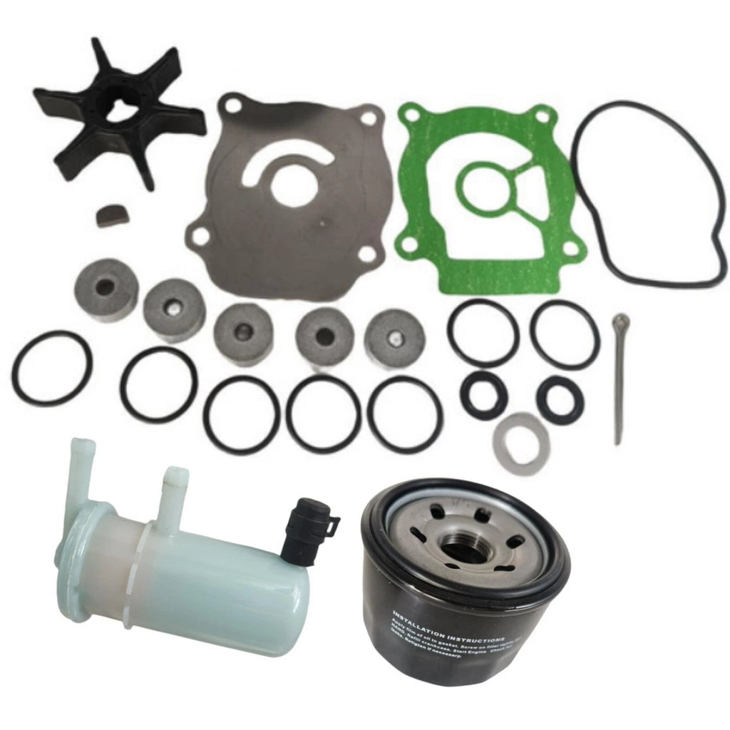 Outboard Maintenance Kit for Suzuki 4 Stroke 20HP 25HP (17400-95870, 17400-95872)
