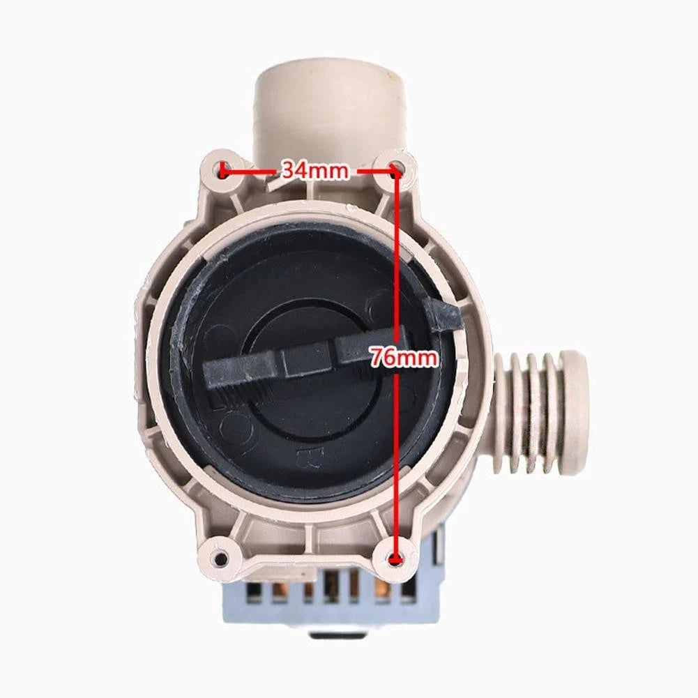 Drain Pump for Haier Front Load Washer (Single Phase, ABS Construction)