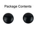 2X Windshield Front Wiper Arm Nut Covers for Impreza (1992–2007)