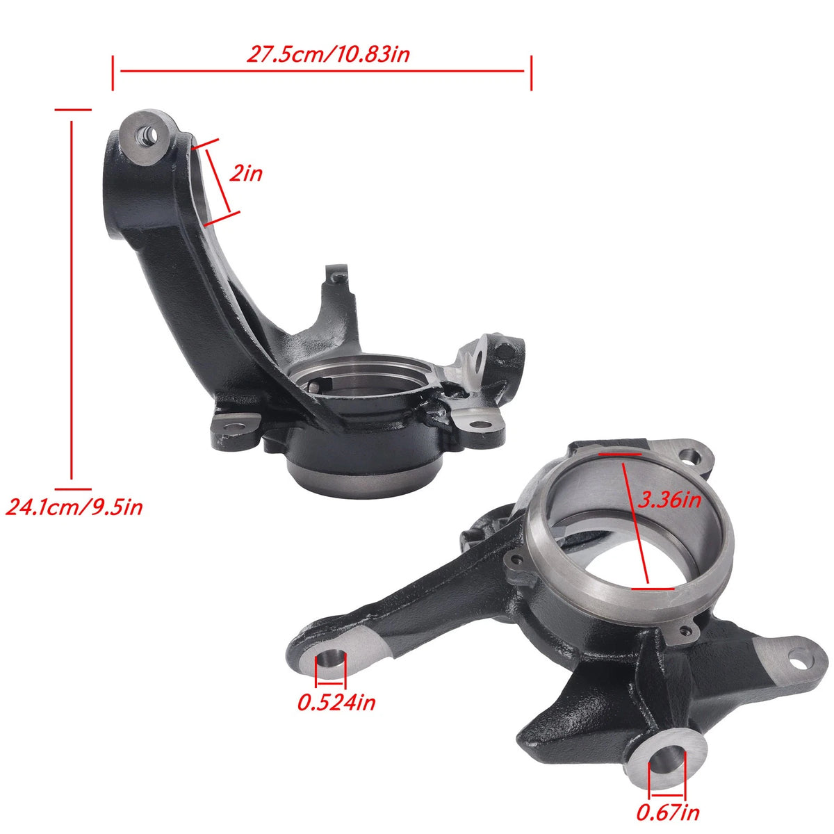 Front Right Steering Knuckle for Honda Civic (2016–2021) 686-416