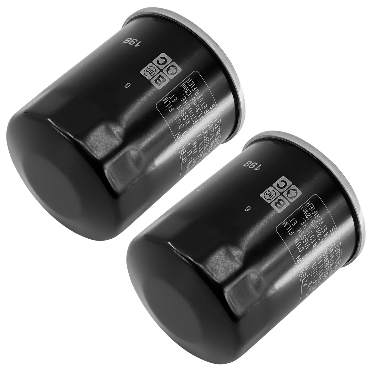 Oil Filter 2 Pack Replacement for Victory Kingpin Ness Signature (2004–2012)