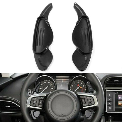 2X Steering Wheel Shift Paddle Extensions for Land Rover Jaguar