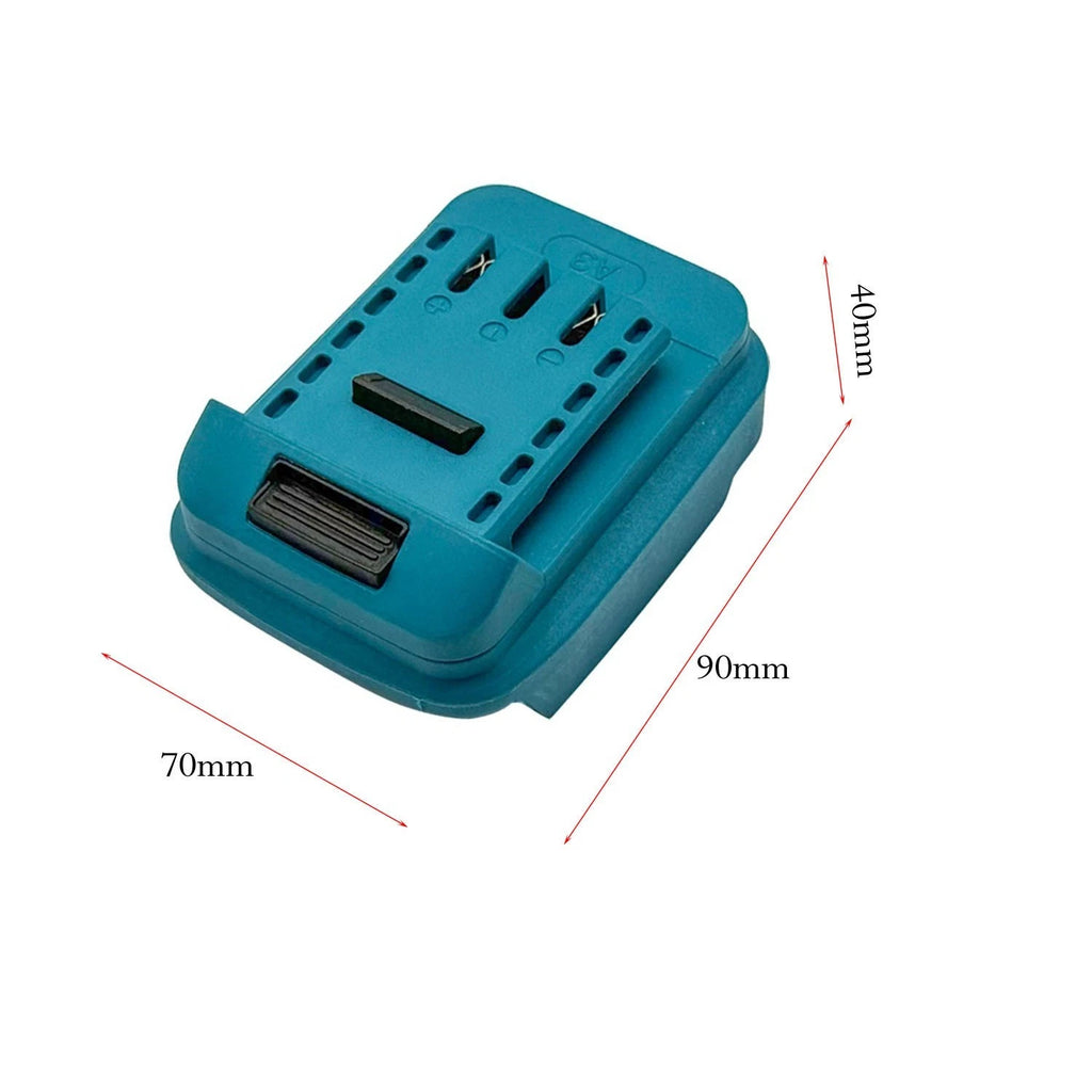 18V Battery Adapter for - Red Positive, Black Negative