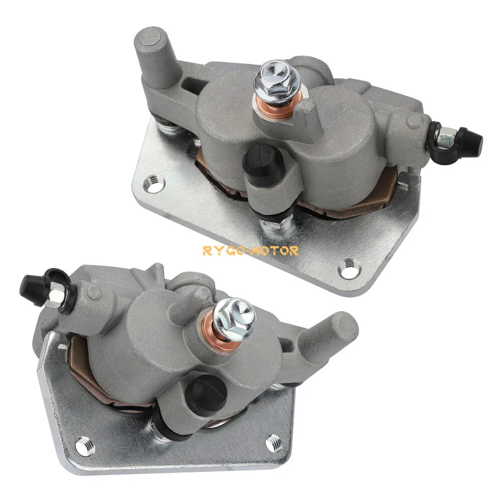 Front Brake Calipers & Pads for Yamaha YFZ450 YFZ450R YFZ450X (2004–2024)