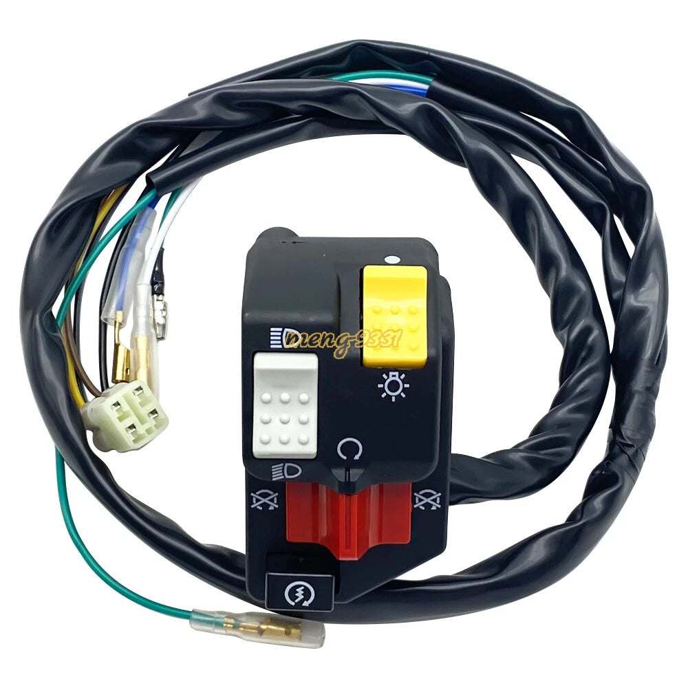 Left Kill Switch Assembly for Honda Recon 250 TRX250 TRX250TM (1997–2004)