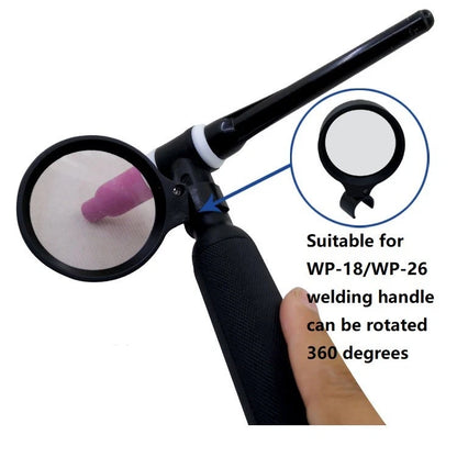 Mirror Welding Helmet Lens for QQ 150 WP9 WP17 WP18 WP26 Tig Torch