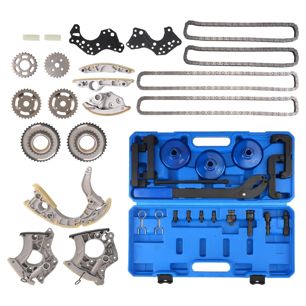Engine Timing Chain Kit for Audi S5 A6 A8 Q7 VW Touareg (2006–2012)