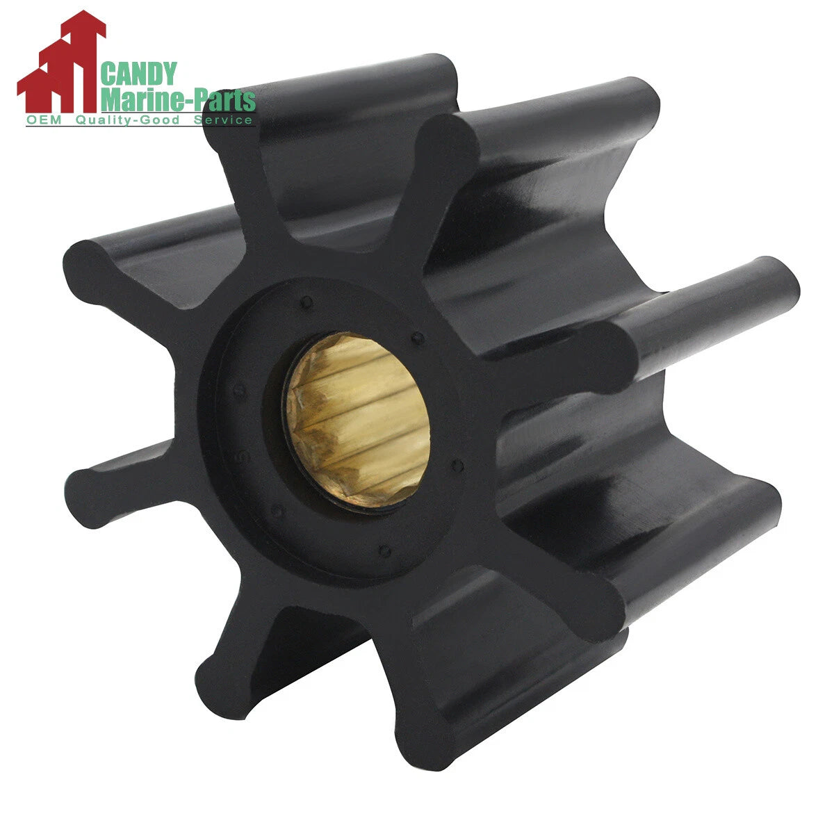 Impeller Repair Kit for Chrysler Raw Sea Water Pump (Replaces Jabsco 11979-0001-P)