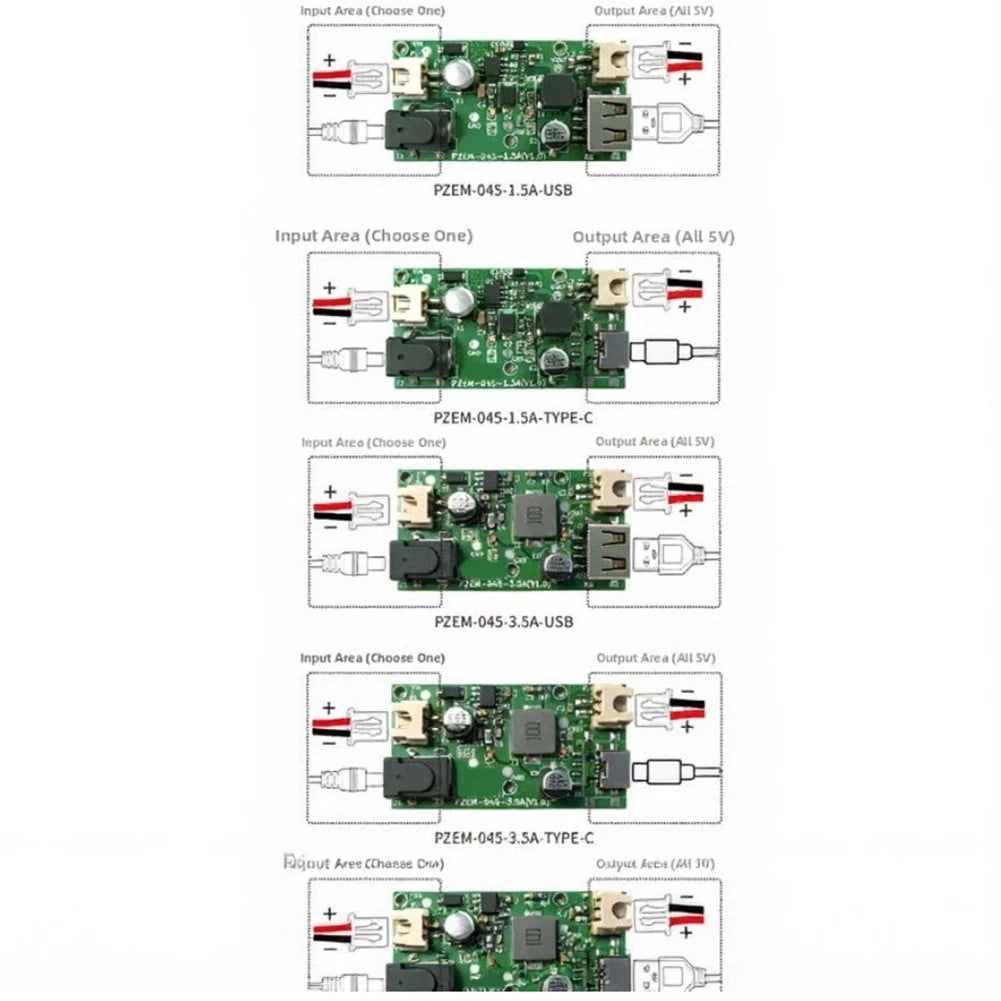 DC-DC Converter 5V Output for Automotive Applications (6-32V, 9-150V)
