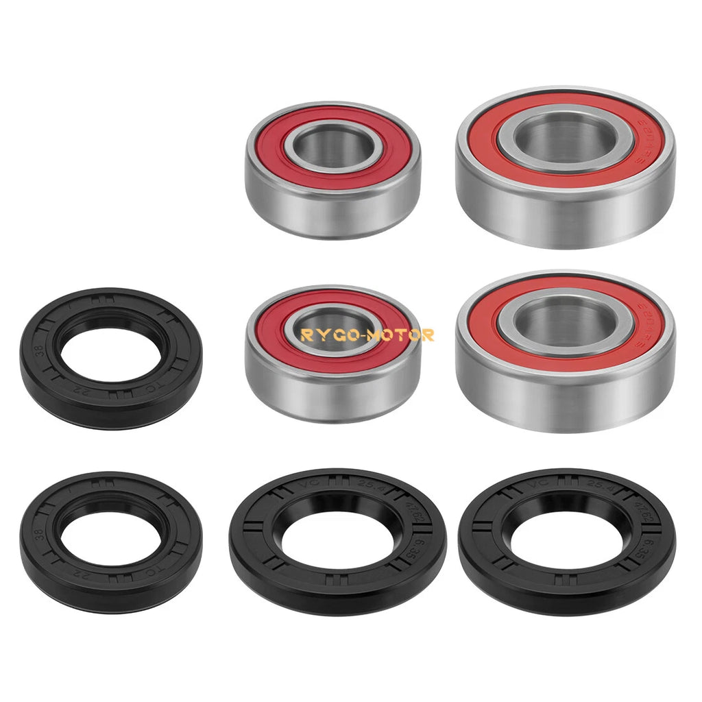 2X Front Wheel Bearing & Seal Kits for Polaris Outlaw 450 500 525 (2006–2011)