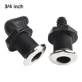 Nylon Scupper Connector for Yacht Drainage Systems