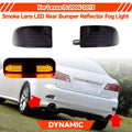 LED Rear Bumper Reflector Fog Light w/Turn Signal for Lexus IS (2006–2013)