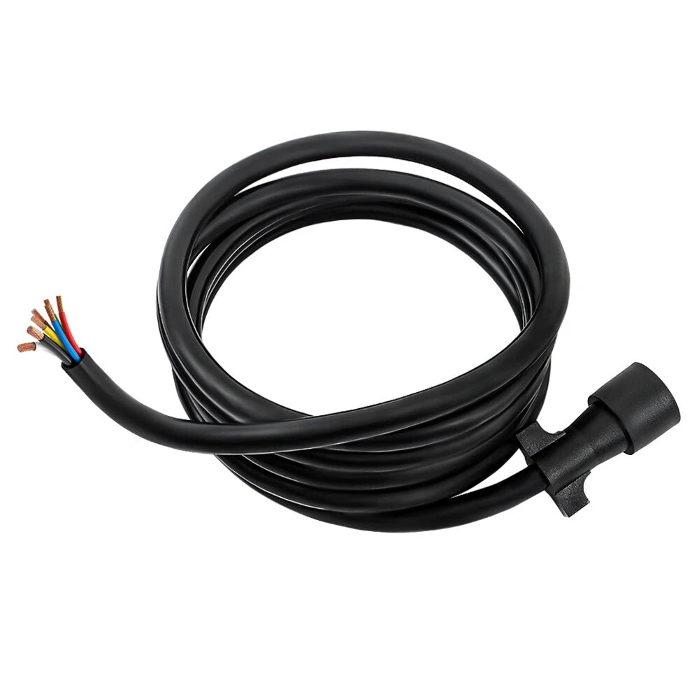 7-Pin 7-Way Trailer Cable Cord Wire Harness Light Plug Connector (6/7/8/12/16FT)