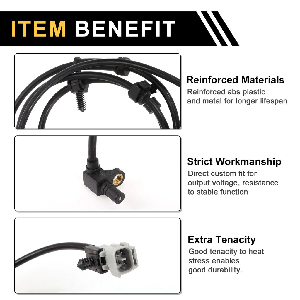 ABS Wheel Speed Sensor No. 5015283AA for Dodge Ram 1500 (2000–2001)