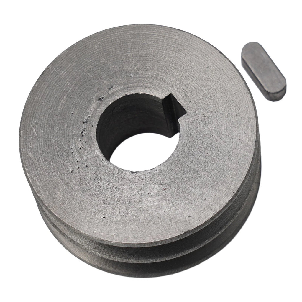 Double Groove V Belt Pulley for A Type Motor (Cast Iron)