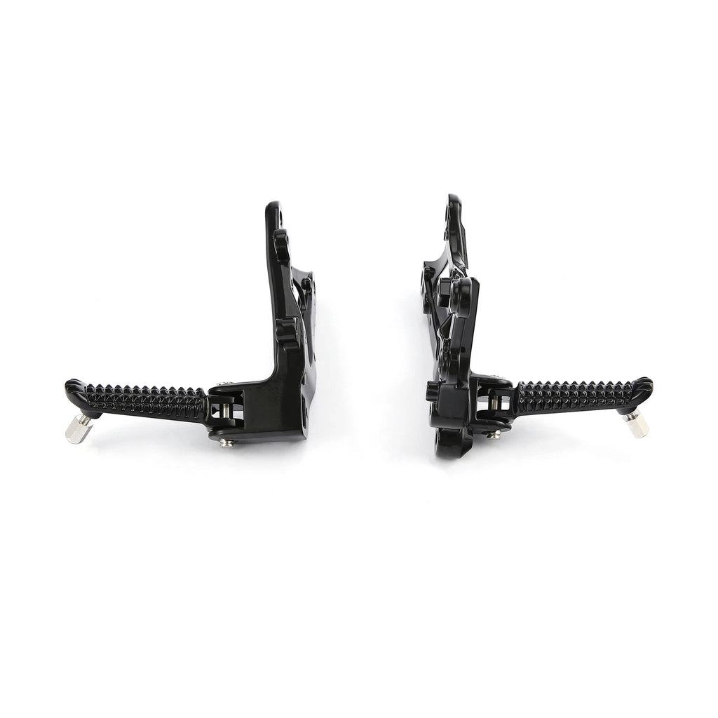 Front Footrest Footpeg Bracket for Yamaha YZF R1 (2009–2014) Black