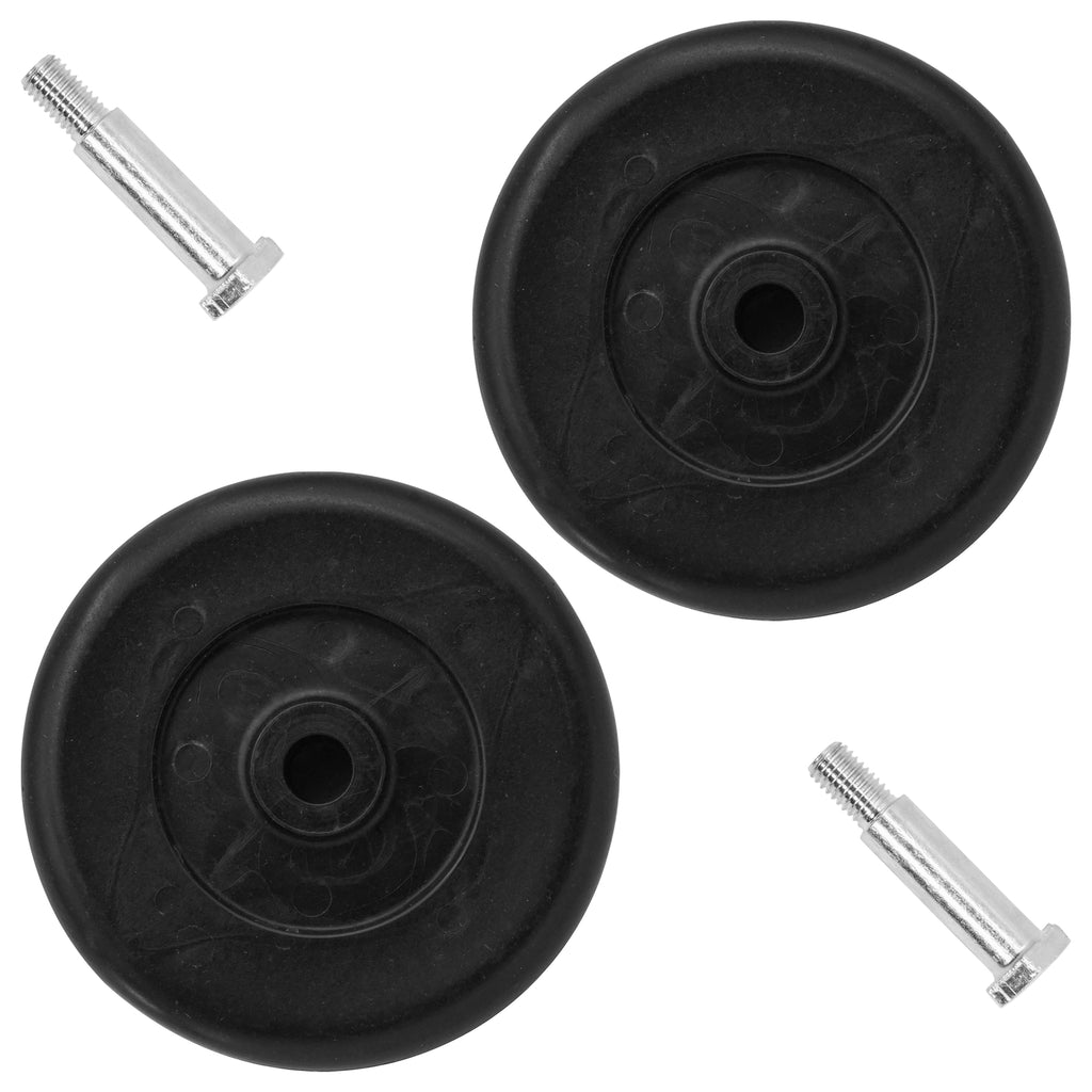 Deck Wheels with Bolts Replacement for Jonsered LT13 LT15 LT16 LT17 (2010–2019)