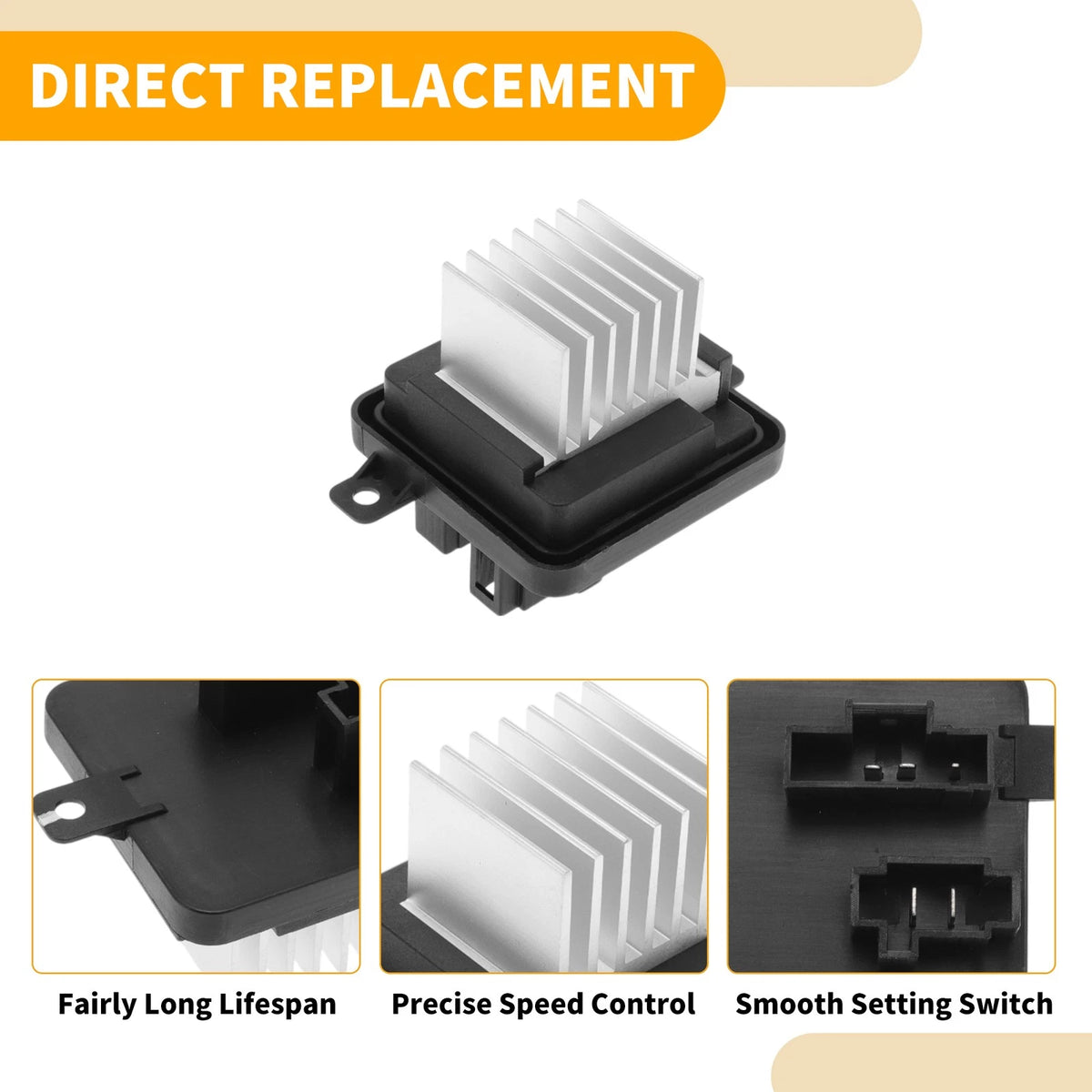 HVAC Blower Motor Resistor No. 1609722280 for Citroen C4 (2013–2022)