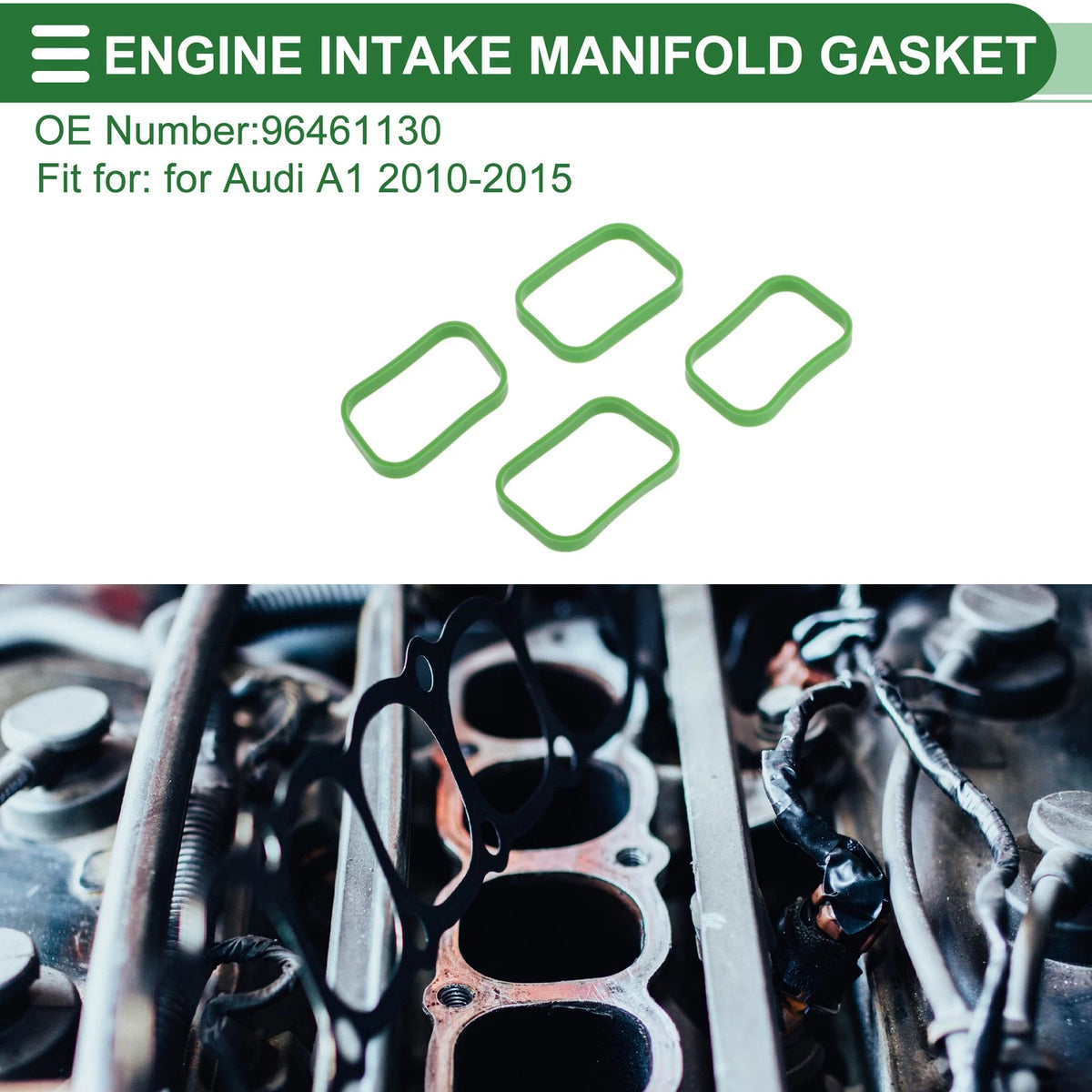 Engine Intake Manifold Gasket Set for Audi A1 (2010–2015)