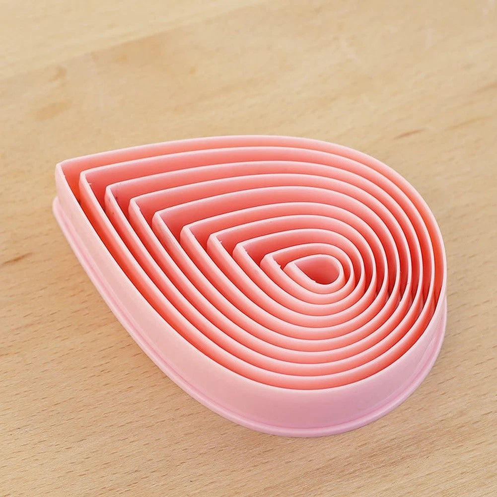 10PC Waterdrop Cookie Cutters Set for Baking Cookies (2023–2023)