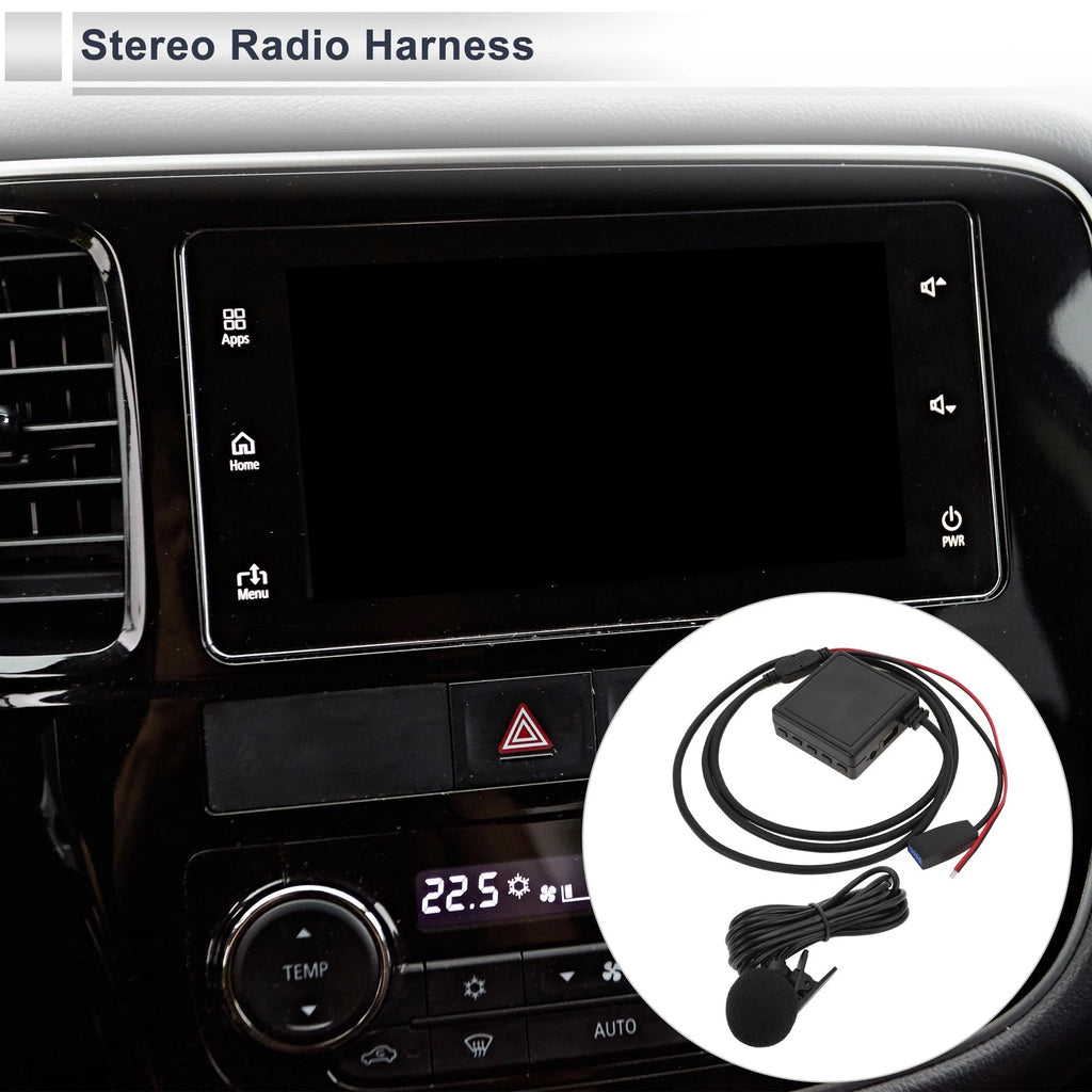 Stereo Radio Harness with Microphone Handsfree for BMW E39 E46 E53 (1996–2006)