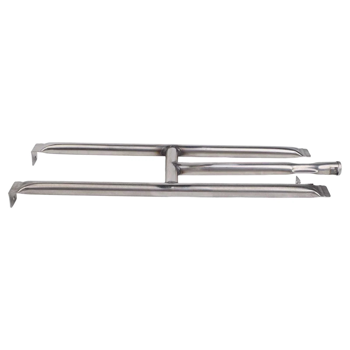 U Shaped Burner for Grill (Adjustable Gas Inlets, Concentrated Heat Design)