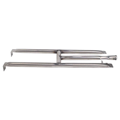 U Shaped Burner for Grill (Adjustable Gas Inlets, Concentrated Heat Design)