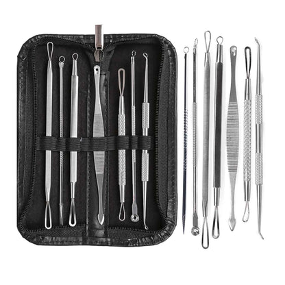 7Pcs Blackhead Pimple Comedone Acne Extractor Tool Set for All Models